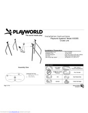 Playworld Systems XX0355 Cruise Line Installation Instructions Manual