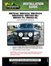 Ironman4x4 BBT060-NL Installation Manual