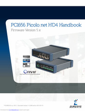 Euresys Picolo.net HD4 Handbook
