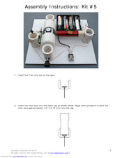 Simple Motors Kit 5 Assembly Instructions Manual