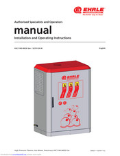 Ehrle HSC1140-INOX Gas Installation And Operating Instructions Manual