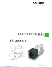 Balluff BIS L-409-045-002-07-S4 Quick Manual