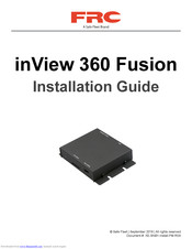 FRC inView 360 Fusion Installation Manual