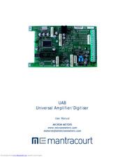 Mantracourt UAB User Manual