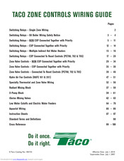 Taco HAFC201 Wiring Manual