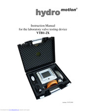 Hydromotion VTB1-2X Instruction Manual