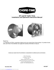 Chore-Time Hyflo Instruction Manual