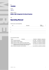 MIREL RM2 Operating Manual