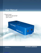 NORTHROP GRUMMAN PA-020-QTGP User Manual