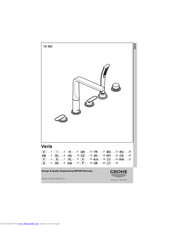 Grohe Veris 19 362 Installation Manual