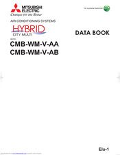 Mitsubishi Electric Model name CMB-WM1016V-AB Data Book
