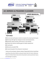 MRC AC-400H User Manual