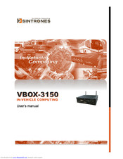 Sintrones VBOX-3150 User Manual