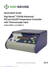 Digi-Sense TC9000 Quick Start Manual