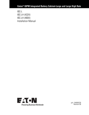 Eaton 93PM IBC-LH Installation Manuals