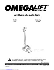 Omega Lift 23225 User Manual