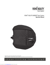ROHO AGILITY CARBON Operation Manual