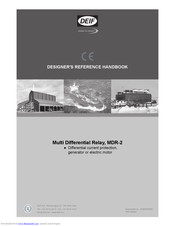 Deif Multi Differential Relay 2 Designers Reference Handbook