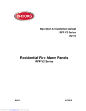 Brooks RFP V2 Series Operation & Installation Manual