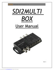 YUAN HIGH-TECH SDI2MULTI User Manual