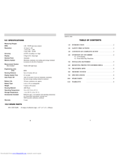 Check-Line CDT-1000HD Operating Instructions Manual