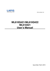 LAPIS Semiconductor ML610Q421 User Manual