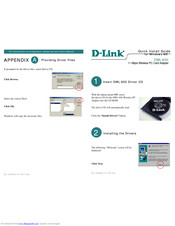 D-Link PCMCIA WIRELESS ASAPTER DWL-650 Quick Install Manual