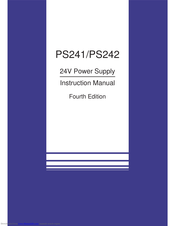 IAI PS241 Instruction Manual
