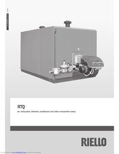 Riello RTQ 2000 Installation, Operation, Maintenance And System Management Manual