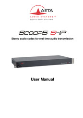 Aeta Audio Systems Scoop5 S-IP User Manual
