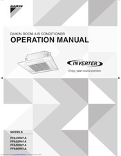 Daikin FFA60RV1A Operation Manual
