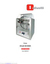 Olivetti 3D DESK User Manual