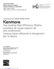 Kenmore 110.22352 Use & Care Manual