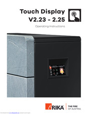 RIKA V2.25 Operating Instructions Manual