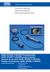 Karl Storz T-Cam 80407 CA Instruction Manual