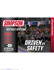 Simpson SFI-16.5 Installation Manual