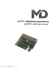 MD mxion ssm User Manual