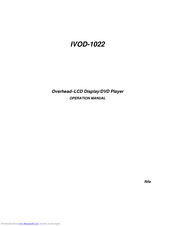 Blaupunkt IVOD-1022 Operation Manual