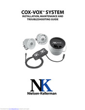 NK COX-VOX Installation, Maintenance And Troubleshooting Manual