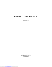 Zesty Systems Pinout User Manual