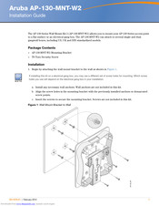 Aruba AP-130 Series Installation Manual