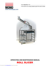 Mono FG063 Operating And Maintenance Manual