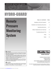 MUELLER CO. Hydro-guard Operating Instructions Manual