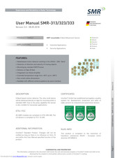 InnoSenT SMR-313 User Manual