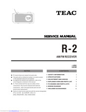 Teac R-2 Service Manual