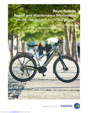 Royal Gazelle CityZen Speed Powertube Service Handbook/Technical Manual
