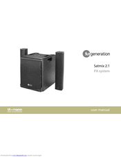 Fun Generation Satmix 2.1 PA system User Manual