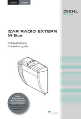 Diehl IZAR RADIO EXTERN M-BUS Installation Manual