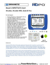 Dranetz HDPQ Xplorer-400 Datasheet