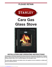 Stanley Cara Installation And Operating Instructions Manual